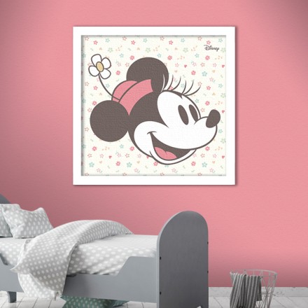 Minnie Mouse, Retro! Πίνακας σε Καμβά