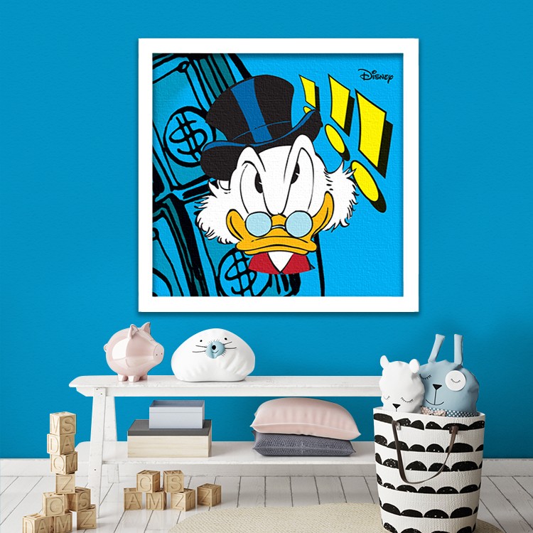 Πίνακας σε Καμβά Scrooge McDuck!!