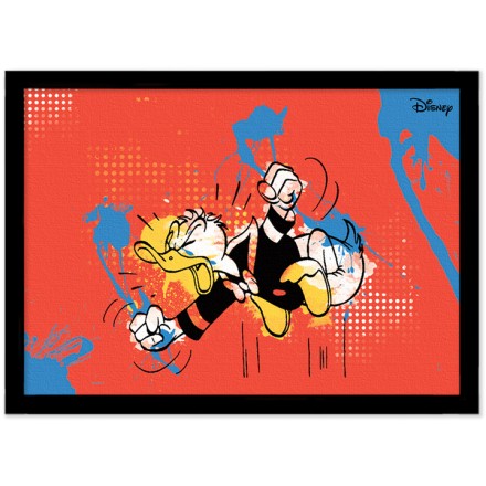 Θυμωμένος Donald Duck μέσα σε μπογιές!
