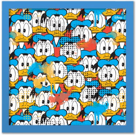 Μοτίβο με το πρόσωπο του Donald Duck!