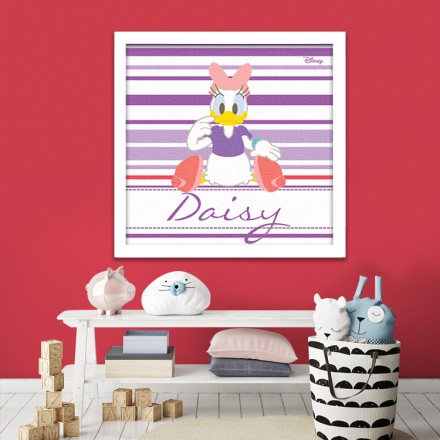 Γλυκιά Daisy Duck!! Πίνακας σε Καμβά