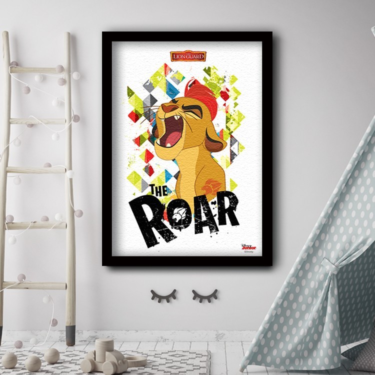 Πίνακας σε Καμβά The Roar,The Lion Guard