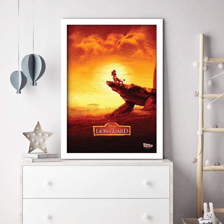 Πίνακας σε Καμβά Sunset,The Lion Guard