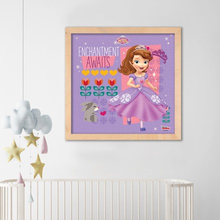 Enchanted awaits, Princess! Πίνακας σε Καμβά