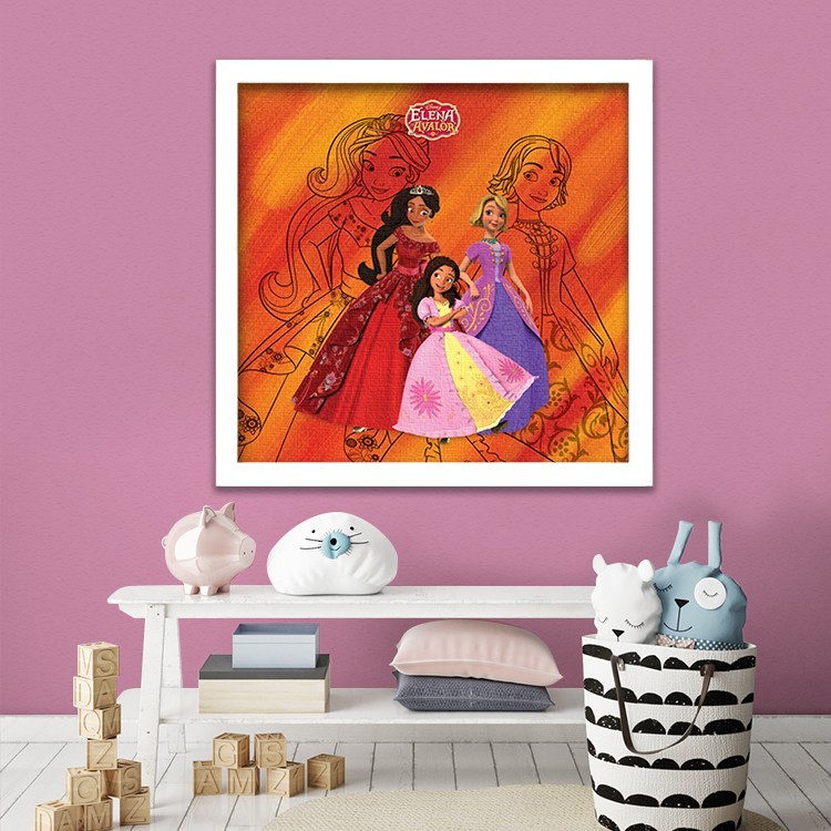 Πίνακας σε Καμβά Η οικογένεια της Έλενας του Άβαλορ!