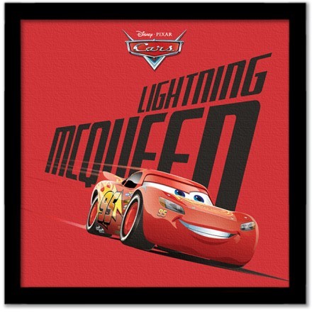 Lightning Mcqueen, Cars 3 Πίνακας σε Καμβά
