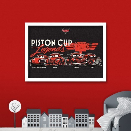 Piston Cup, Legends Πίνακας σε Καμβά