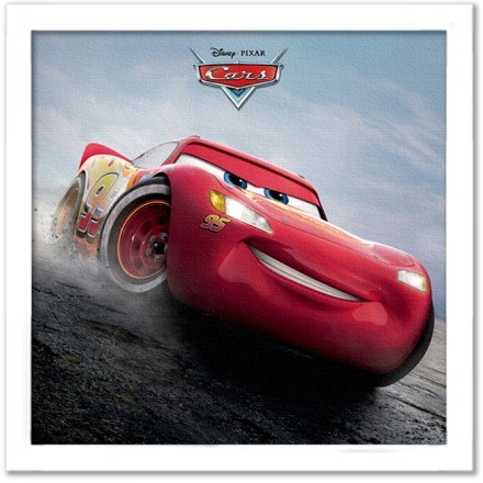 Fast Mcqueen, Cars 3 Πίνακας σε Καμβά