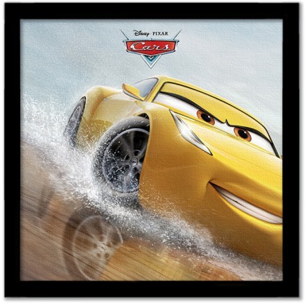 Ο Cruz Ramirez εν ώρα δράσης, Cars 3 Πίνακας σε Καμβά