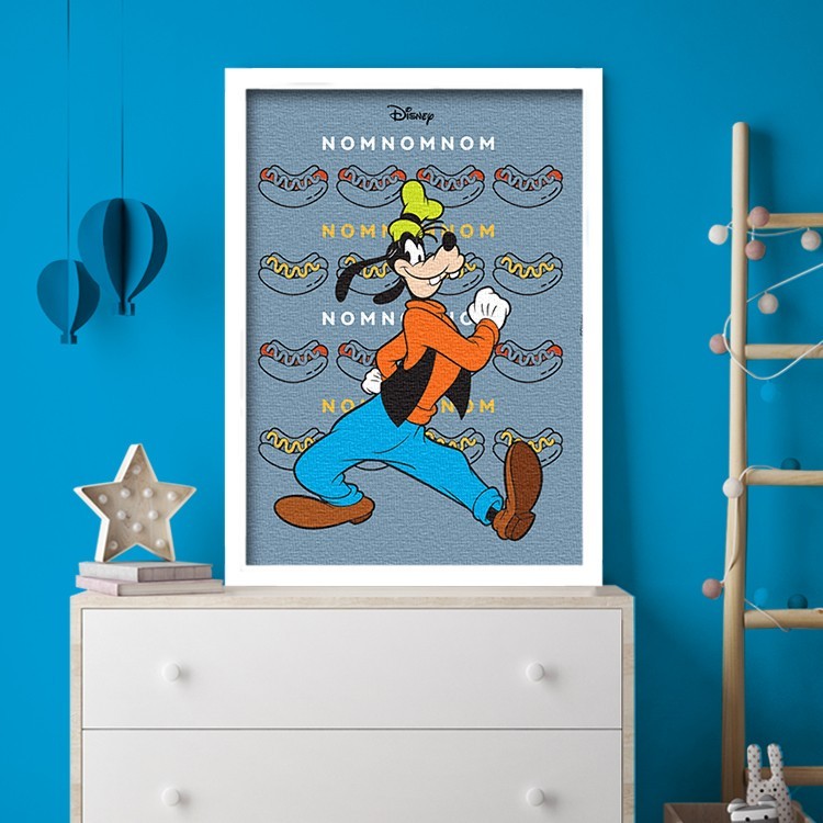 Πίνακας σε Καμβά Goofy, Mickey Mouse!!