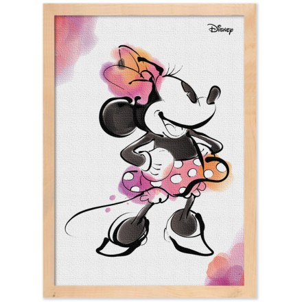 Minnie Mouse, aquarella!