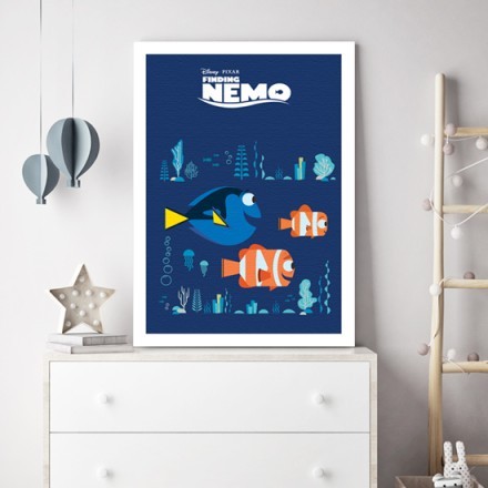 Dory & Nemo Πίνακας σε Καμβά
