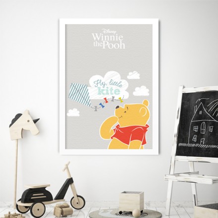 Ο δικός μου χαρταετός, Winnie the Pooh Πίνακας σε Καμβά