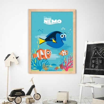 Χαρούμενοι φίλοι Nemo! Πίνακας σε Καμβά