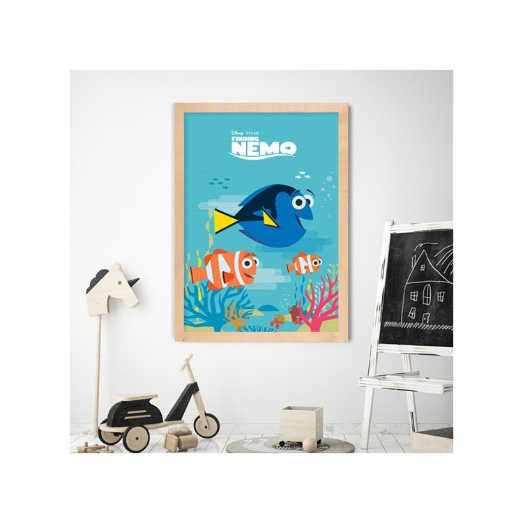 Πίνακας σε Καμβά Χαρούμενοι φίλοι Nemo!