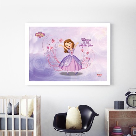 Καλωσήρθατε, Sofia The First Πίνακας σε Καμβά