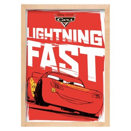 Lightning Fast Mcqueen!! Πίνακας σε Καμβά