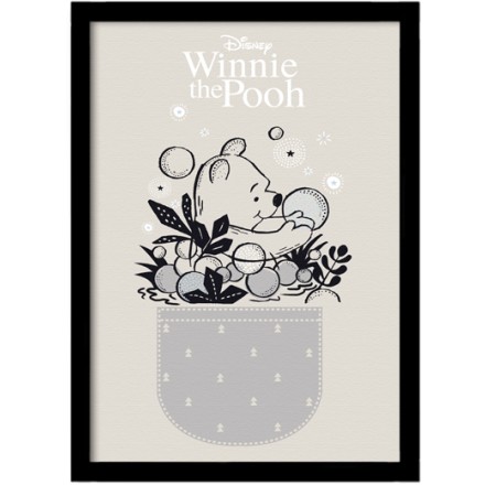 Winnie the Pooh μέσα σε καλάθι