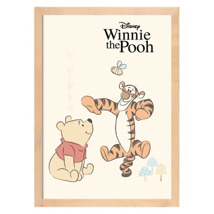 Winnie the Pooh and the tiger!