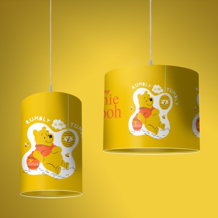 Yellow Winnie The Pooh! Φωτιστικό Οροφής