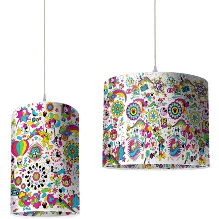 Colourful pattern, Mickey Mouse Φωτιστικό Οροφής