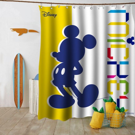 Mickey Mouse!! Κουρτίνα Μπάνιου