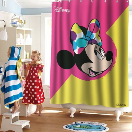 Γλυκιά Minnie Mouse Κουρτίνα Μπάνιου