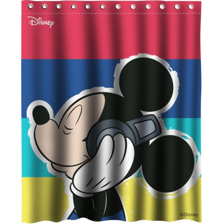 Mickey Mouse ακούει μουσική και είναι χαρούμενος