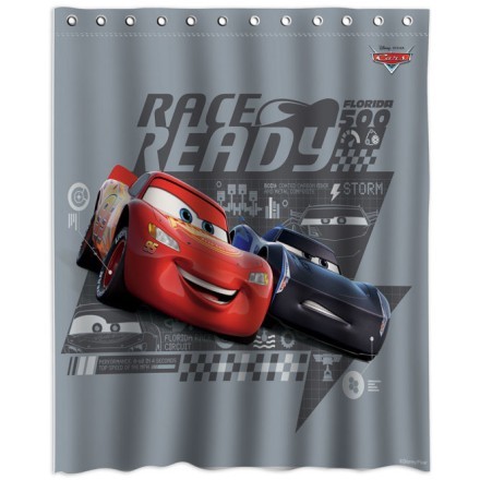 Race ready, Cars Κουρτίνα Μπάνιου