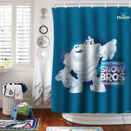 Snow Bros, Frozen Κουρτίνα Μπάνιου