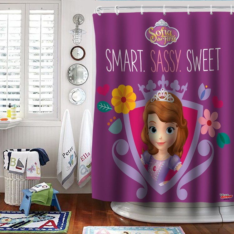 Κουρτίνα Μπάνιου Smart Sassy Sweet, Sofia the First