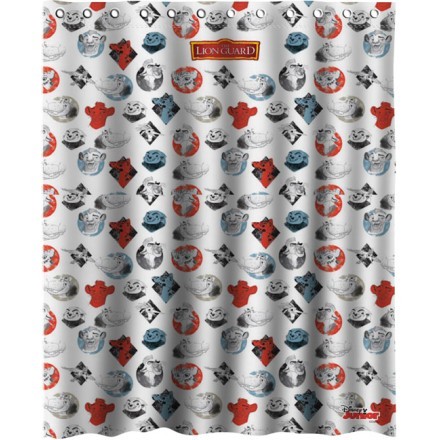 Lion Guard Pattern Κουρτίνα Μπάνιου