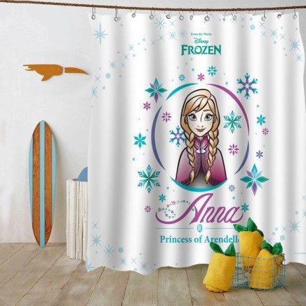 Anna princess of Arendelle, Frozen Κουρτίνα Μπάνιου