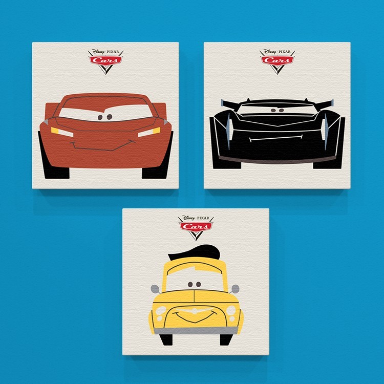 Mini Set Πίνακας Cars 3!!