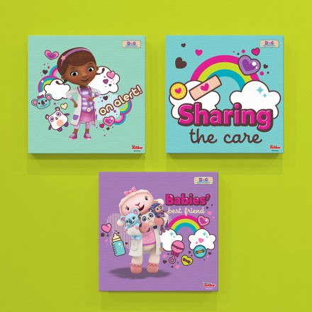 Sharing the care, Doc Mc Stuffins! Mini Set Πίνακας