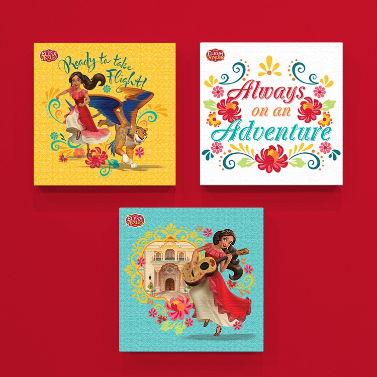 Mini Set Πίνακας Always on an adventure, Elena of Avalor!