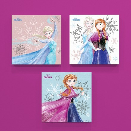 Όμορφες Έλσα και Άννα, Frozen! Mini Set Πίνακας