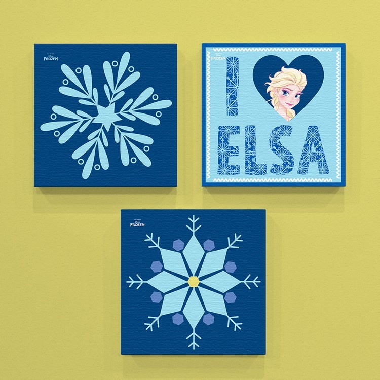 Mini Set Πίνακας Αγαπώ την Έλσα