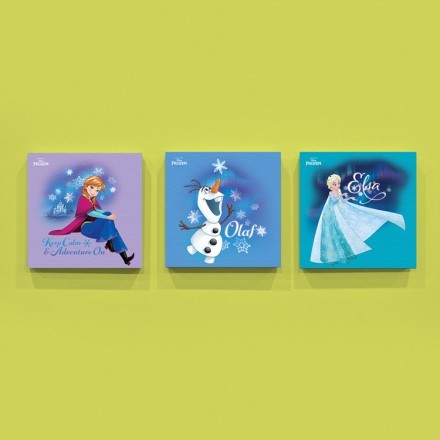 Elsa, Anna & Olaf, Frozen!