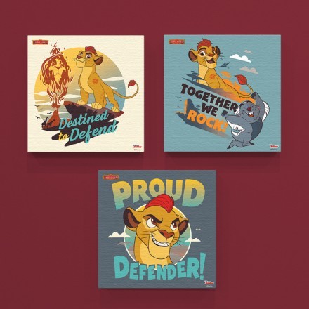 Περήφανος υπερασπιστής, Lion guard! Mini Set Πίνακας