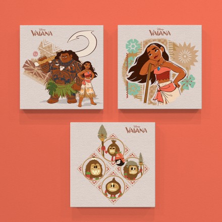 Moana, Maui and Kakamoras! Mini Set Πίνακας