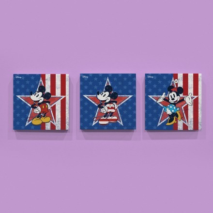 Americano, Mickey & Minnie Mouse!