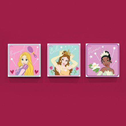 Rapunzel, Belle and Tiana