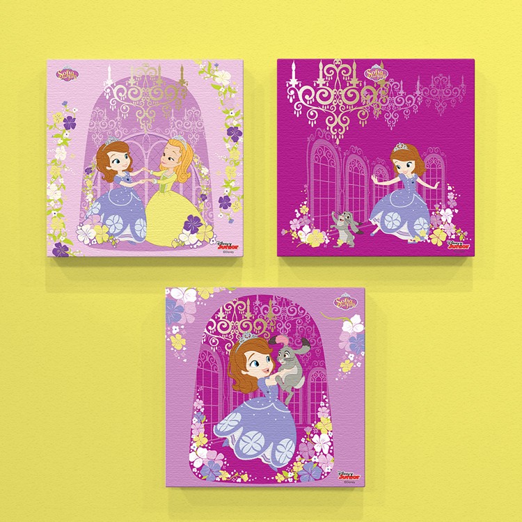 Mini Set Πίνακας Χαρούμενη Πριγκίπισσα Σοφία!