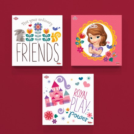 Friends, Sofia the First! Mini Set Πίνακας