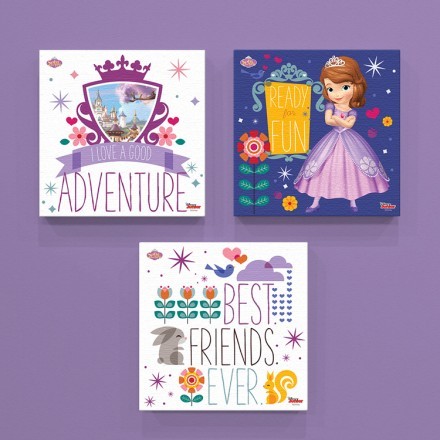 I love a good adventure, Sofia the first! Mini Set Πίνακας