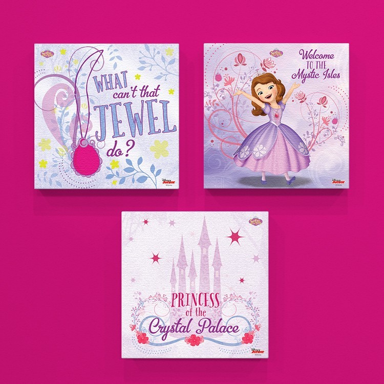 Mini Set Πίνακας What can that jewel do? Sofia the First