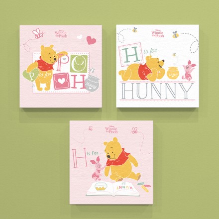 H is for hunny, Winnie the Pooh! Mini Set Πίνακας