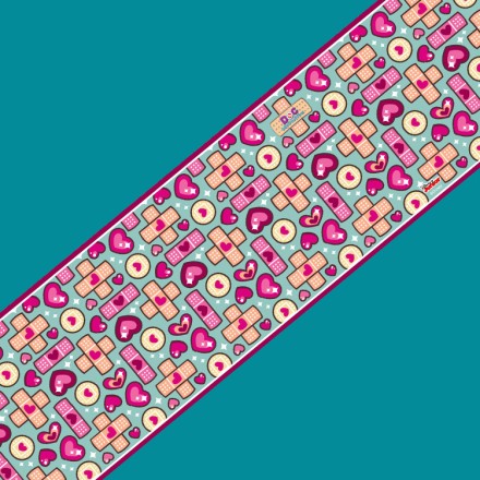 Pattern with first aid pads! Μπορντούρα