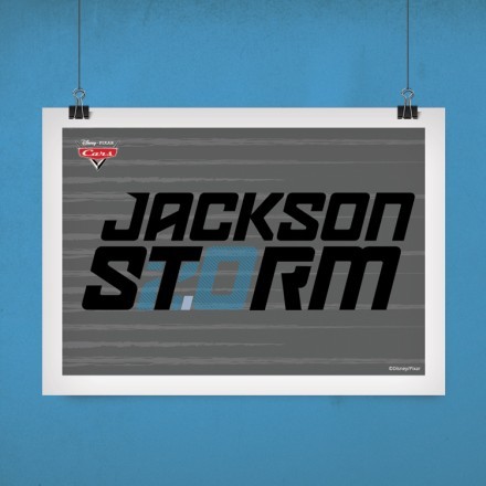 Jackson Storm, Cars Πόστερ